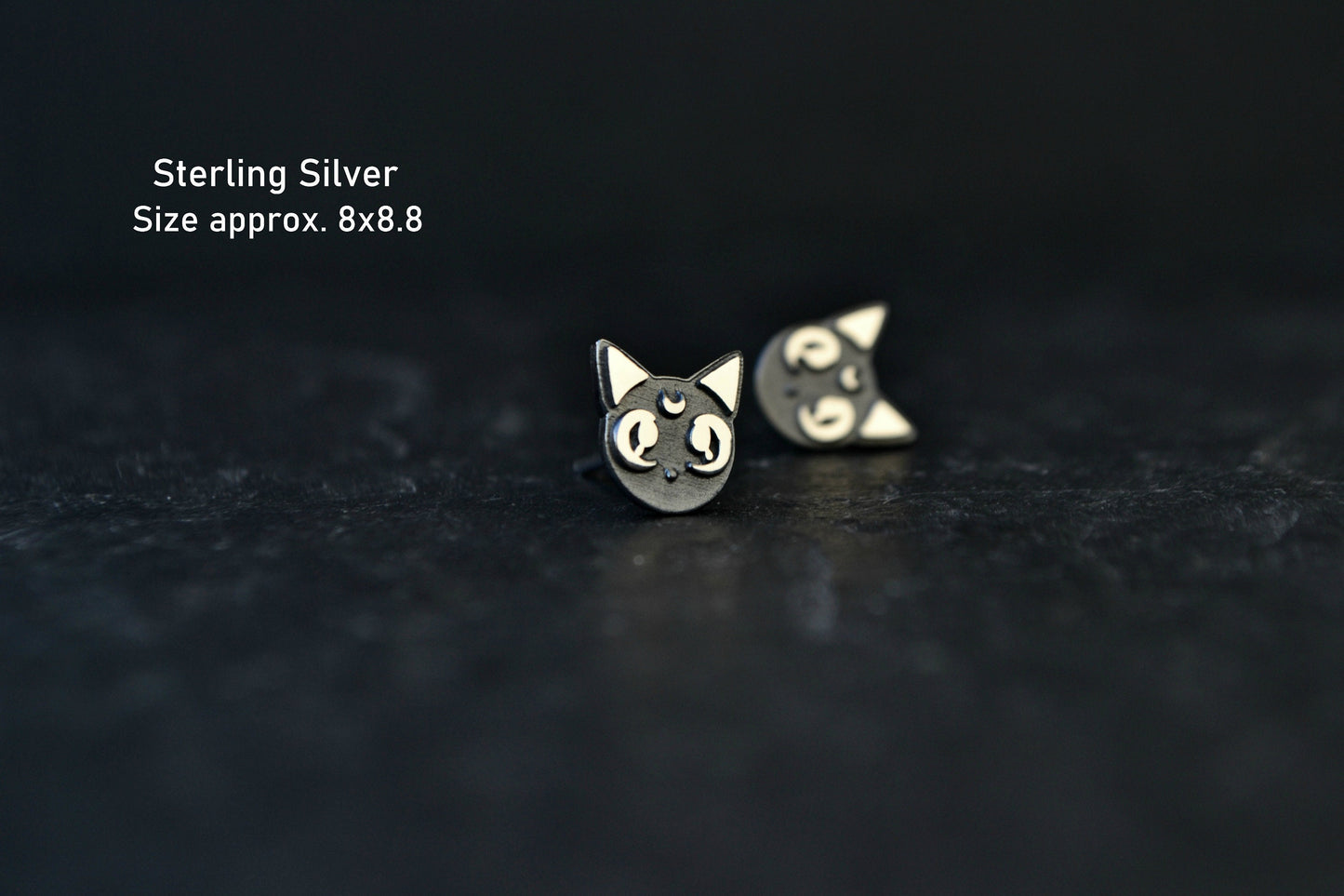 Sailor Moon Earrings Luna Artemis Cat Earrings Sailor Moon Anime Manga Tsukino Usagi Cosplay Jewelry