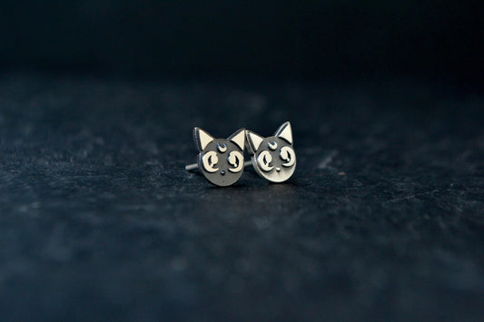 Sailor Moon Earrings Luna Artemis Cat Earrings Sailor Moon Anime Manga Tsukino Usagi Cosplay Jewelry