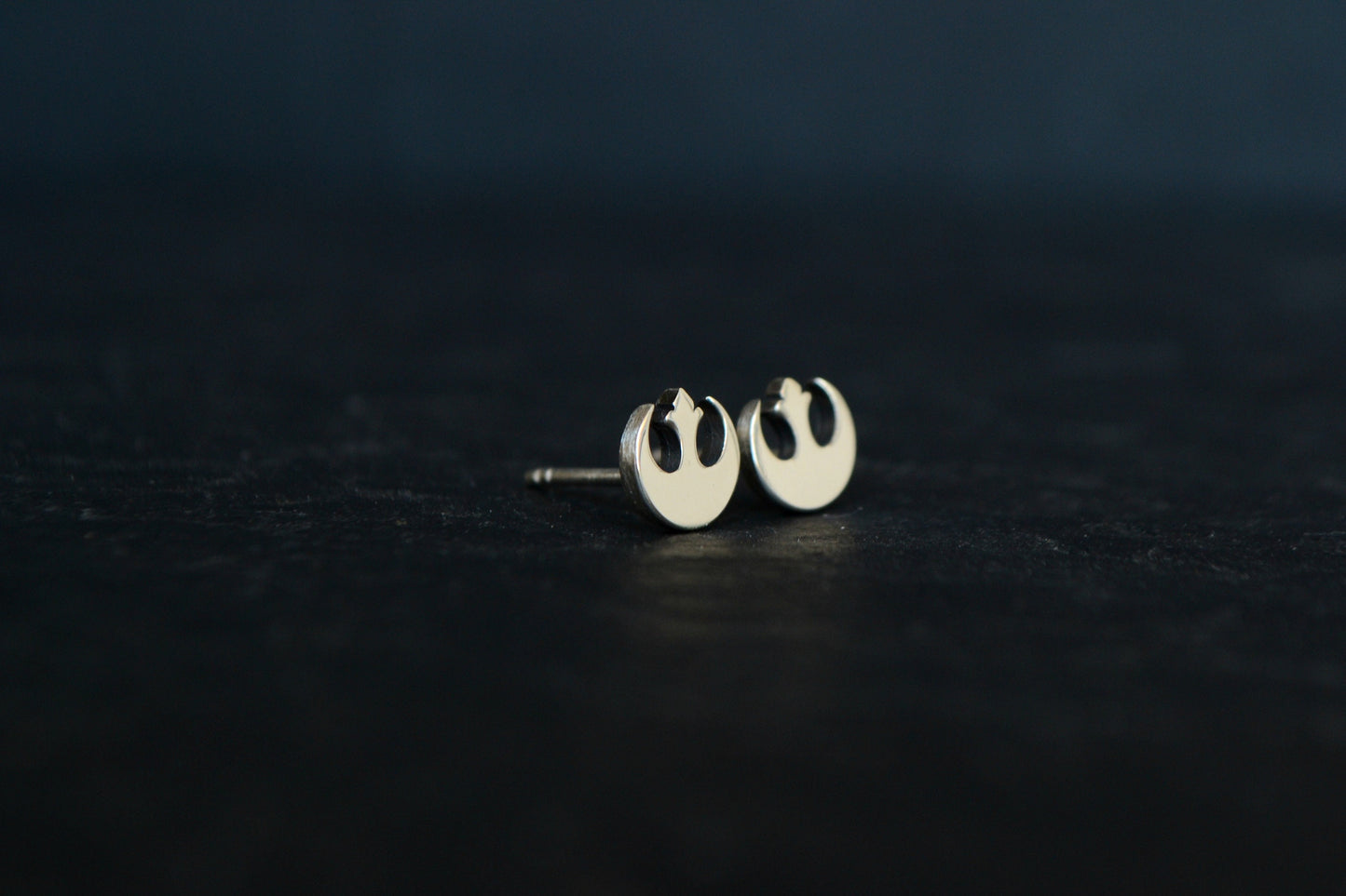 Star Wars Earrings Rebel Alliance Star Wars Jewelry 925 Sterling Silver Geek Nerd Gift