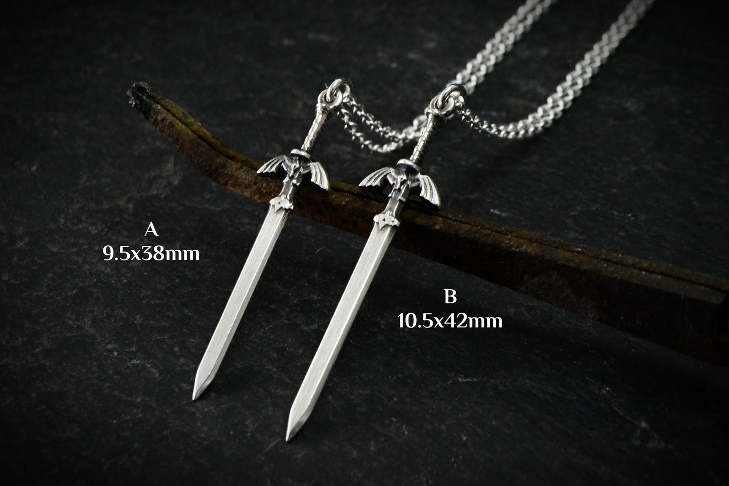 Legend of Zelda Master Sword Necklace Zelda Master Sword Jewelry Geek Nerd Zelda Gamer Jewelry