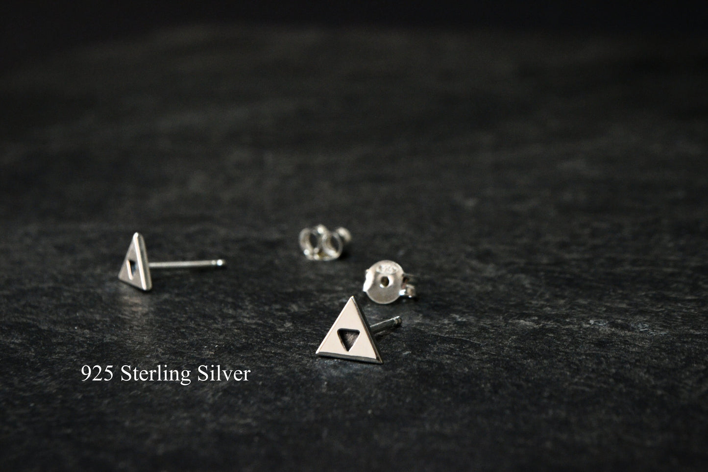 Legend of Zelda Earrings 925 Sterling Silver Zelda Hyrule Crest Triforce Jewelry Zelda Cosplay Gift