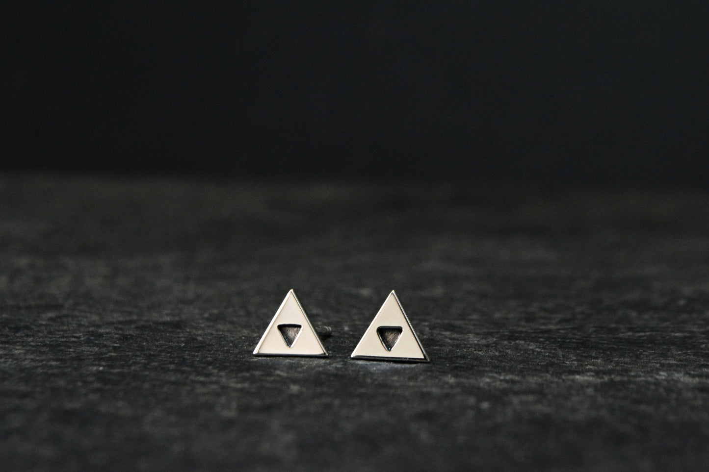 Legend of Zelda Earrings 925 Sterling Silver Zelda Hyrule Crest Triforce Jewelry Zelda Cosplay Gift